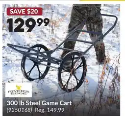 Princess Auto 300 lb Steel Game Cart offer