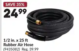 Princess Auto 1/2 in. x 25 ft Rubber Air Hose offer