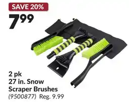 Princess Auto 2 pk 27 in. Snow Scraper Brushes offer