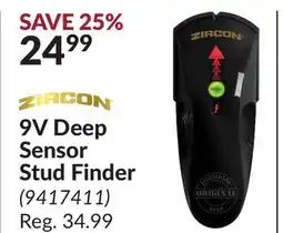 Princess Auto 9V Deep Sensor Stud Finder offer