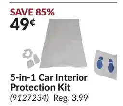 Princess Auto 5-in-1 Car Interior Protection Kit offer