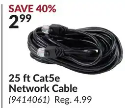 Princess Auto 25 ft Cat5e Network Cable offer