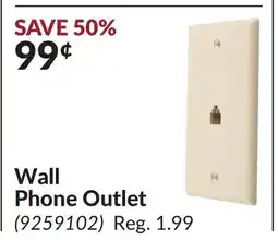 Princess Auto Wall Phone Outlet offer
