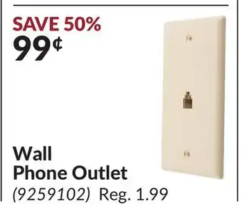 Princess Auto Wall Phone Outlet offer
