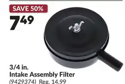 Princess Auto 3/4 in. Intake Assembly Filter offer