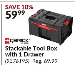 Princess Auto Stackable Tool Box with 1 Drawer offer