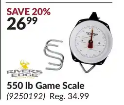 Princess Auto 550 lb Game Scale offer