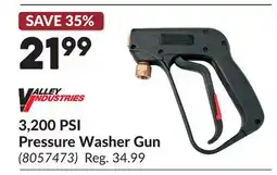 Princess Auto 3,200 PSI Pressure Washer Gun offer