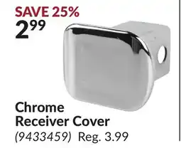 Princess Auto Chrome Receiver Cover offer