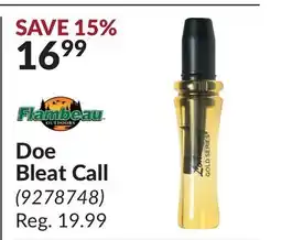 Princess Auto Doe Bleat Call offer