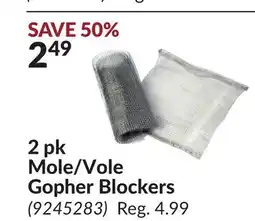 Princess Auto 2 pk Mole/Vole Gopher Blockers offer