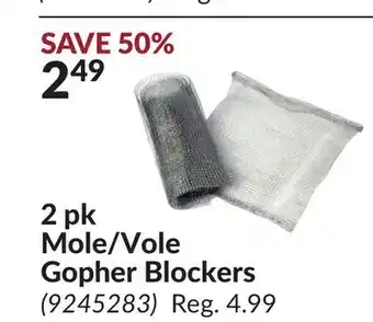 Princess Auto 2 pk Mole/Vole Gopher Blockers offer