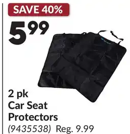 Princess Auto 2 pk Car Seat Protectors offer