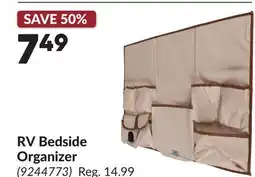 Princess Auto RV Bedside Organizer offer