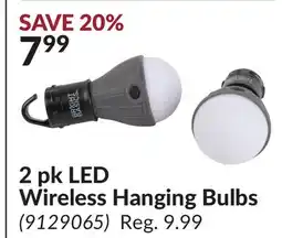 Princess Auto 2 pk LED Wireless Hanging Bulbs offer