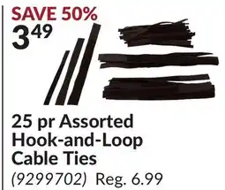 Princess Auto Assorted Hook-and-Loop Cable Ties offer