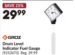 Princess Auto Drum Level Indicator Fuel Gauge offer