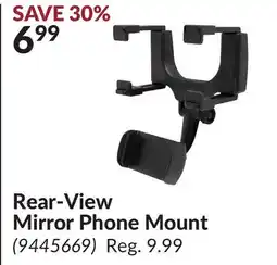 Princess Auto Rear-View Mirror Phone Mount offer