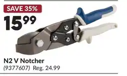 Princess Auto N2 V Notcher offer