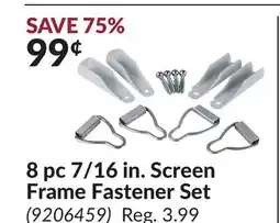 Princess Auto 8 pc 7/16 in. Screen Frame Fastener Set offer