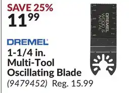 Princess Auto 1-1/4 in. Multi-Tool Oscillating Blade offer