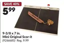 Princess Auto 9-3/8 x 7 in. Mini Original Scor-it offer