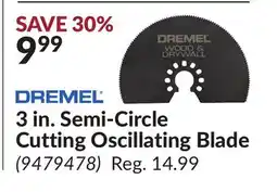 Princess Auto 3 in. Semi-Circle Cutting Oscillating Blade offer