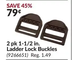 Princess Auto 2 pk 1-1/2 in. Ladder Lock Buckles offer