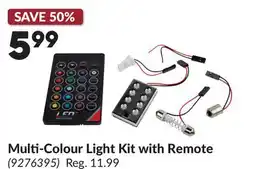 Princess Auto Multi-Colour Light Kit with Remote offer