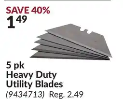 Princess Auto 5 pk Heavy Duty Utility Blades offer