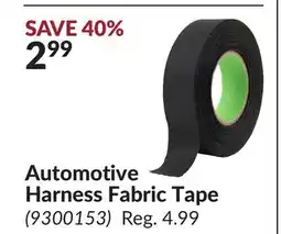 Princess Auto Automotive Harness Fabric Tape offer