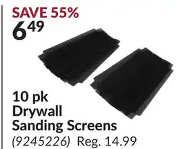 Princess Auto 10 pk Drywall Sanding Screens offer