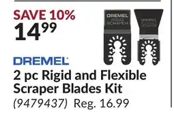 Princess Auto 2 pc Rigid and Flexible Scraper Blades Kit offer