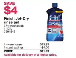 Costco Finish Jet-Dry rinse aid offer