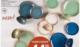 Stokes REACTIVE 12-Pc Stoneware Dinnerware Set offer