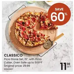 Stokes CLASSICO Pizza Stone Set offer