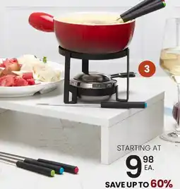 Stokes Petit Fromage: Ceramic 8-Pc Fondue Set offer