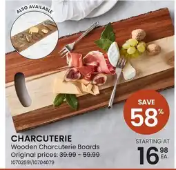 Stokes CHARCUTERIE Wooden Charcuterie Boards offer
