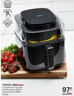 Stokes VISION 5 L Digital Air Fryer with Window offer