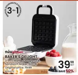 Stokes BAKER'S DELIGHT 3-in-1 Waffle offer