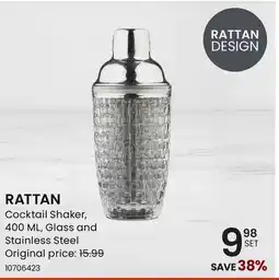 Stokes RATTAN Cocktail Shaker offer
