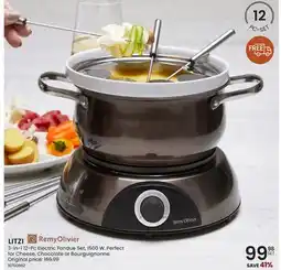 Stokes LITZI 3-in-1 12-Pc Electric Fondue Set offer