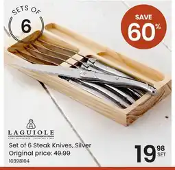 Stokes Set of 6 Steak Knives offer