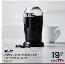 Stokes NOVO Electric Coffee Grinder offer