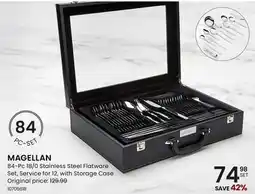 Stokes MAGELLAN 84-Pc 18/0 Stainless Steel Flatware Set offer