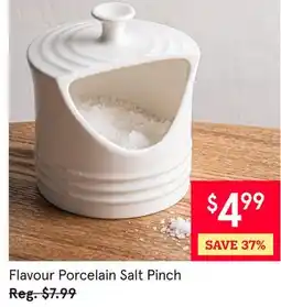 Kitchen Stuff Plus Flavour Porcelain Salt Pinch offer