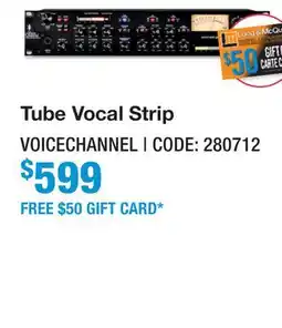 Long & McQuade TUBE VOCAL STRIP offer