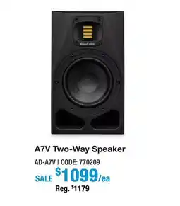 Long & McQuade A7V Two-Way Speaker offer