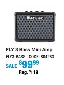 Long & McQuade FLY 3 BASS MINI AMP offer