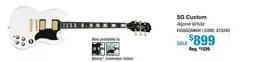 Long & McQuade SG CUSTOM offer